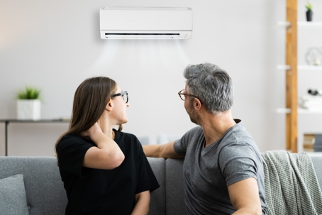 Couple having problem with their AC.